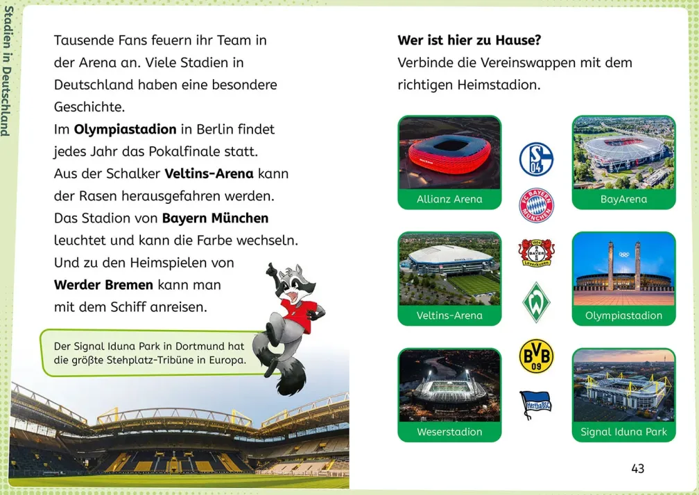 kicker Kids, Lesen lernen mit Fußballrätseln,