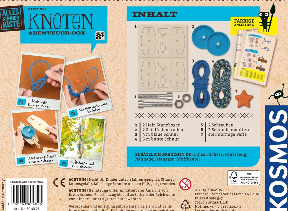Knoten-Abenteuerbox