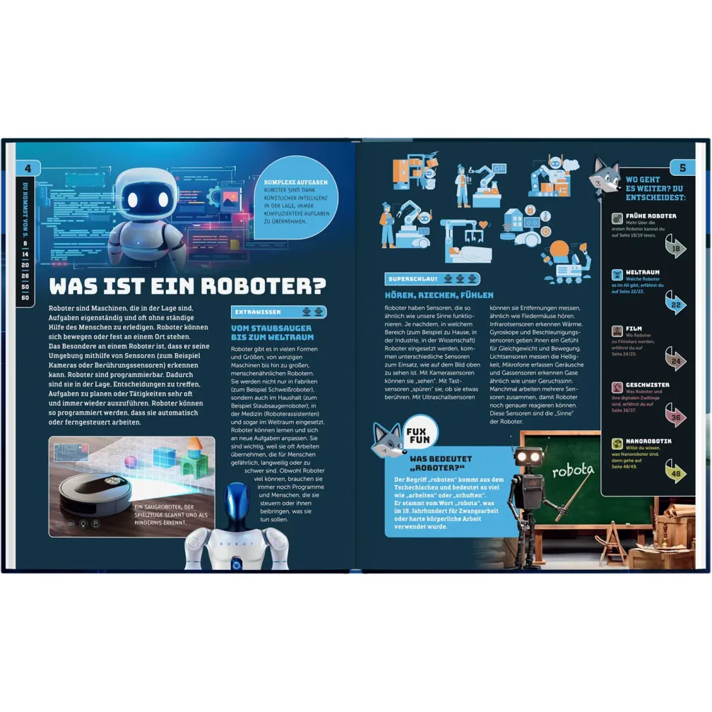 Kosmos SchlauFUX Roboter und KI