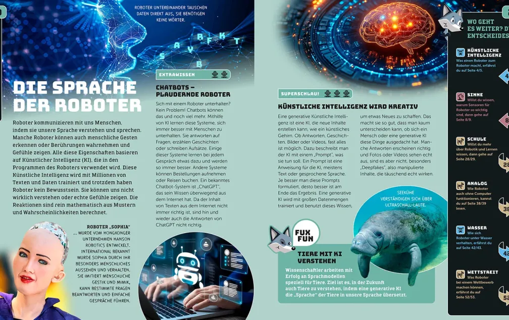 Kosmos SchlauFUX Roboter und KI