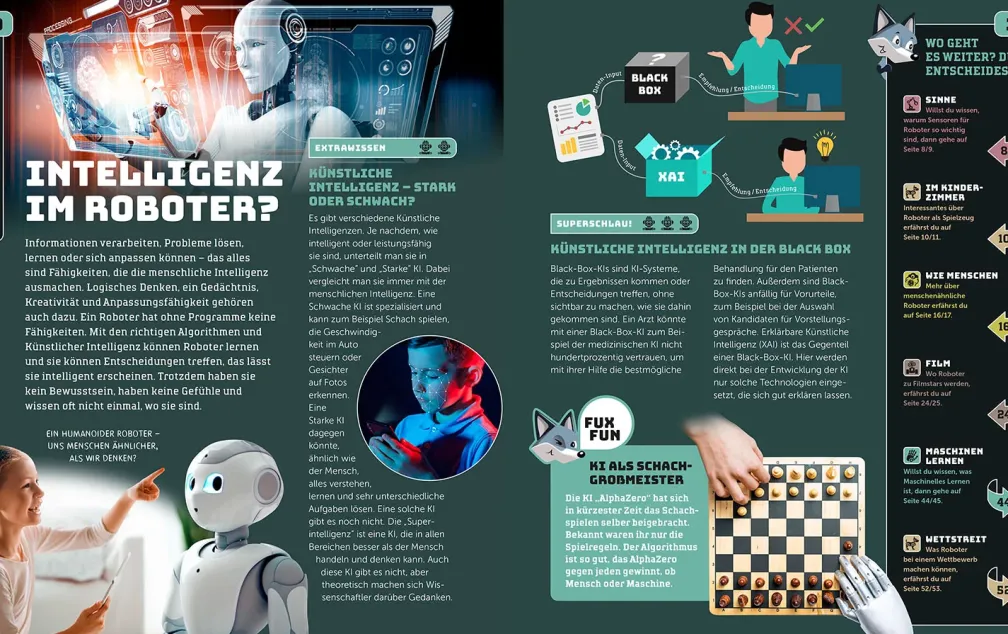 Kosmos SchlauFUX Roboter und KI