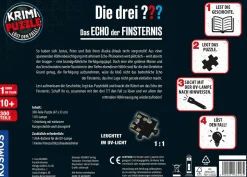 Krimi-Puzzle: Die drei ??? - Das Echo der Finsternis
