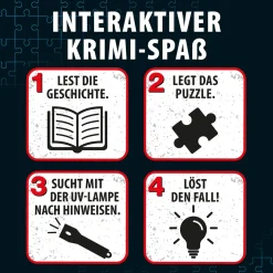 Krimi-Puzzle: Die drei ??? - Das Echo der Finsternis