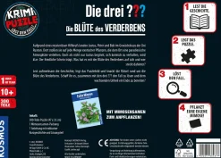Krimi-Puzzle: Die drei ??? - Die Blüte des Verderbens