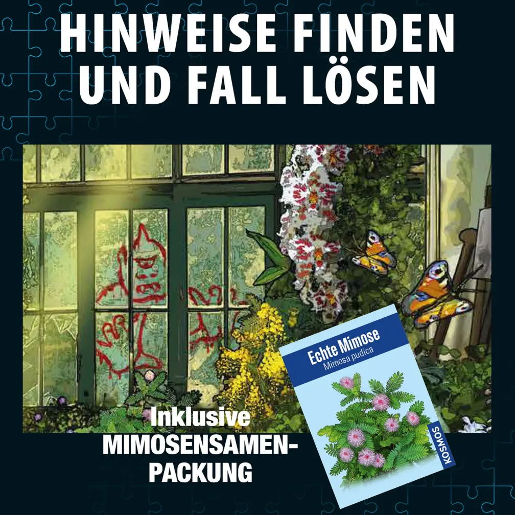 Krimi-Puzzle: Die drei ??? - Die Blüte des Verderbens