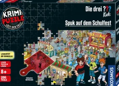Krimi Puzzle: Die drei ??? Kids - Spuk auf dem Schulfest