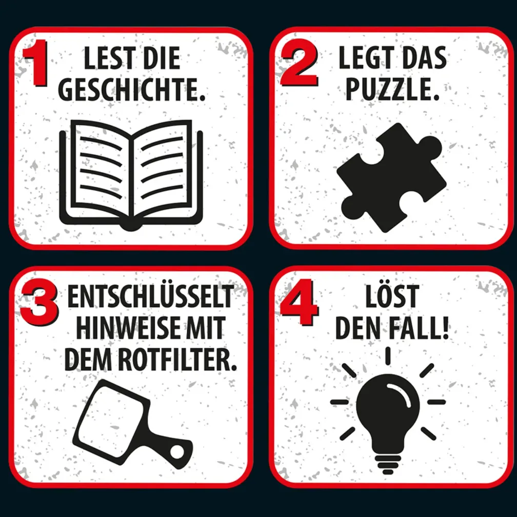 Krimi Puzzle: Die drei ??? Kids - Spuk auf dem Schulfest