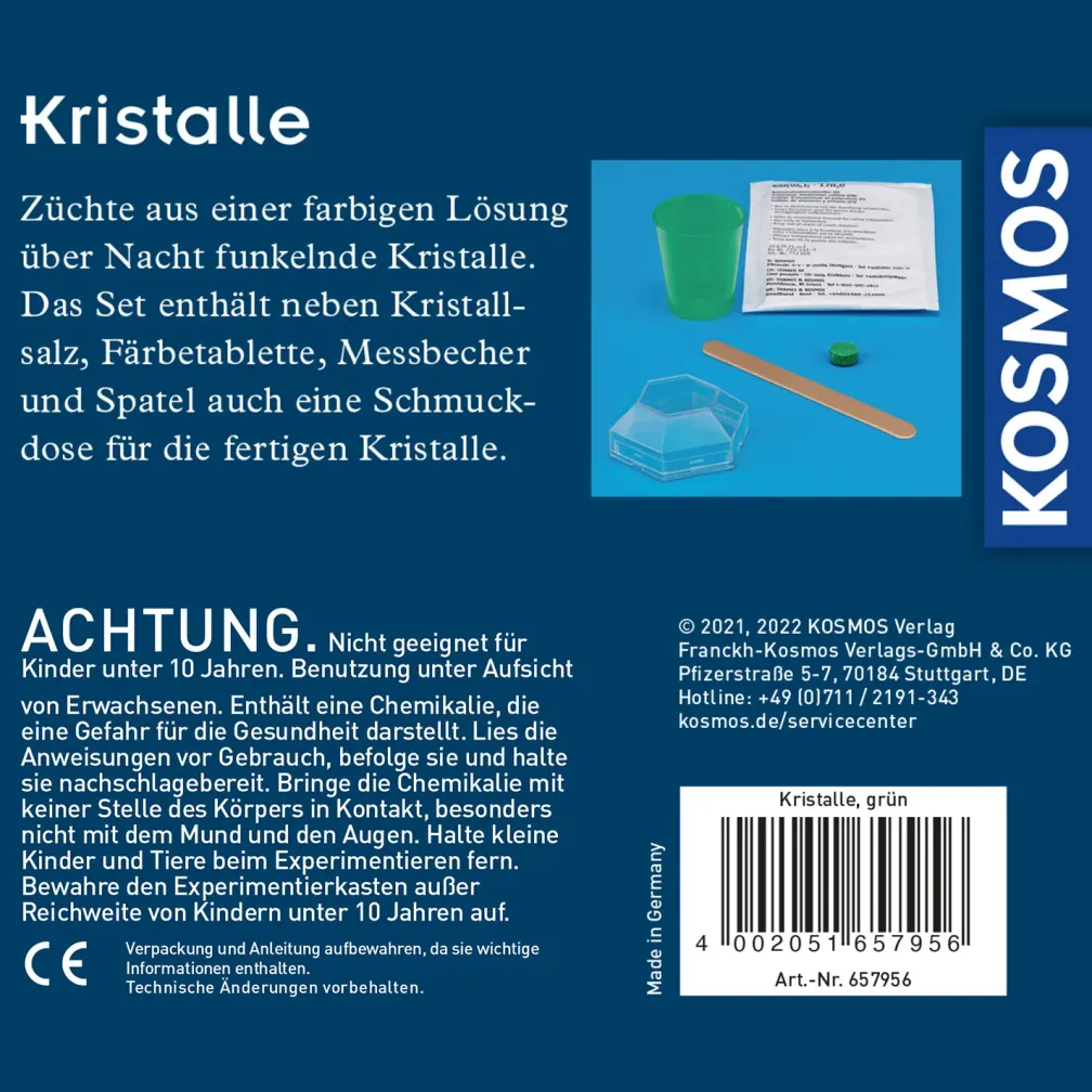 Kristalle grün