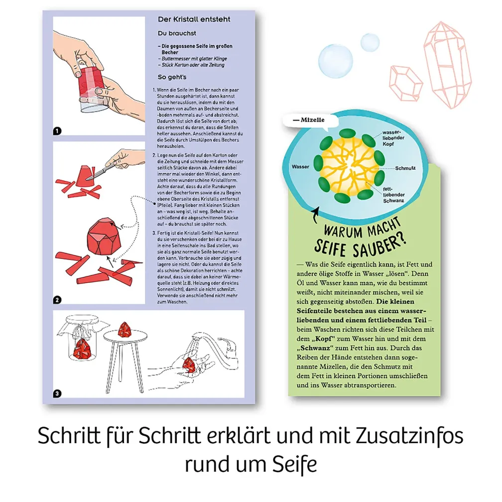 Kristall-Seife