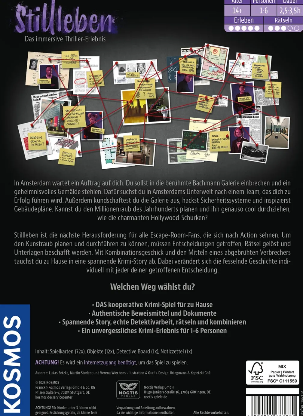 Masters of Crime: Stillleben