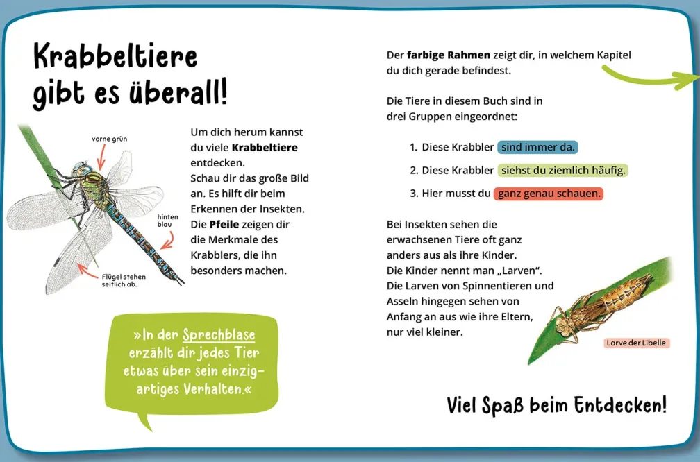 Mein erster Naturführer, Was krabbelt denn da?