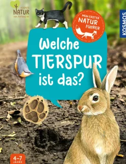 Mein erster Naturführer, Welche Tierspur ist das?