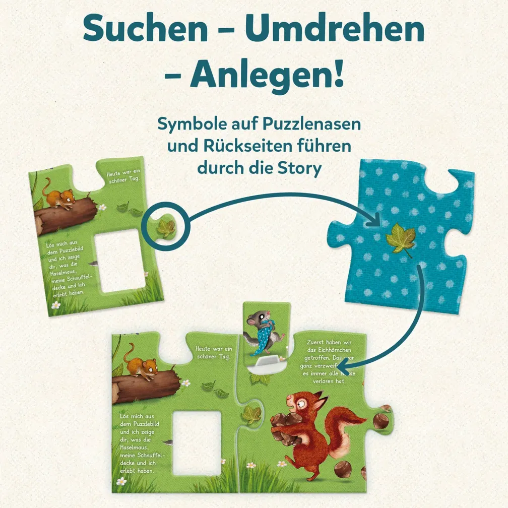 Mein erstes Story-Puzzle: Der kleine Siebenschläfer