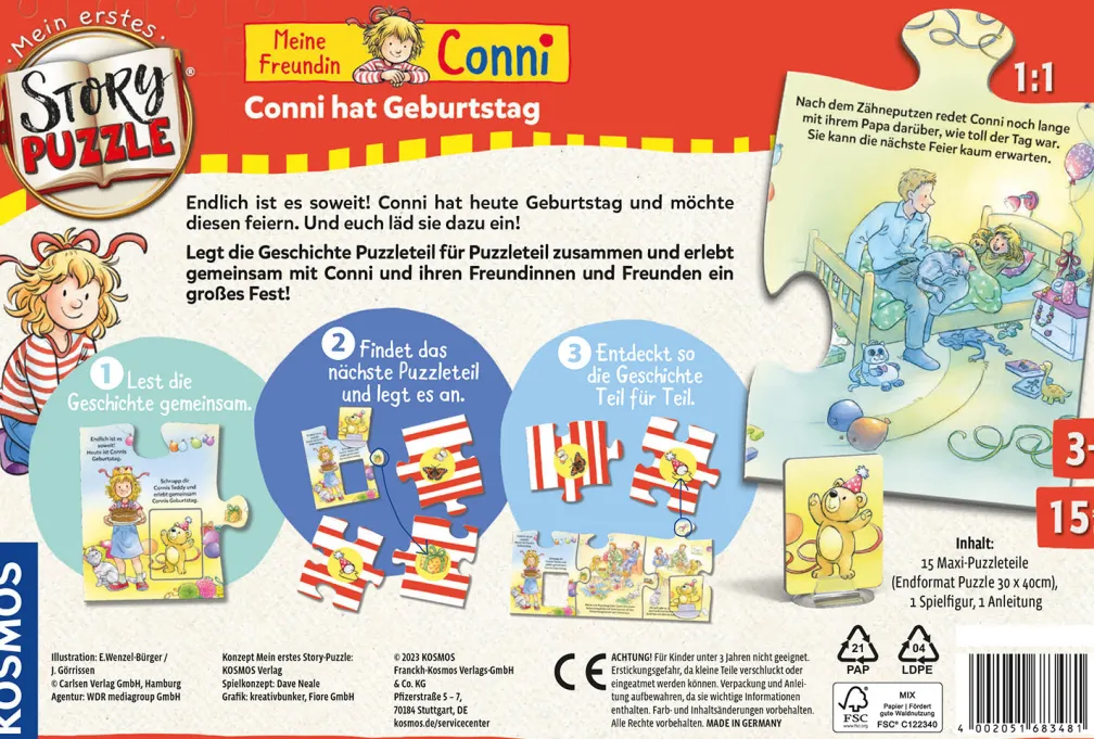 Mein erstes Story-Puzzle: Meine Freundin Conni