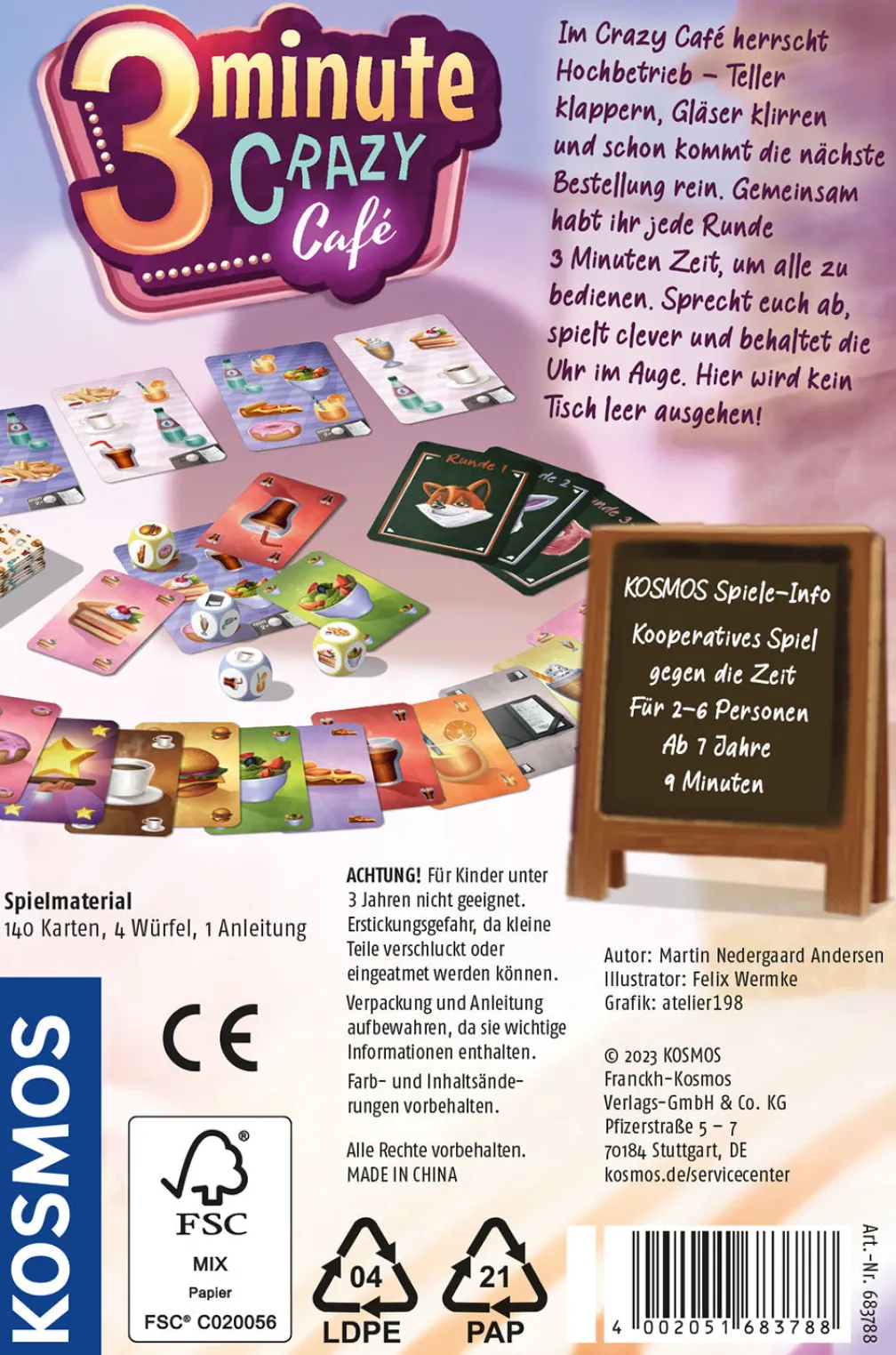 3 minute Crazy Café