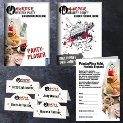 Murder Mystery Party Kuchen für eine Leiche