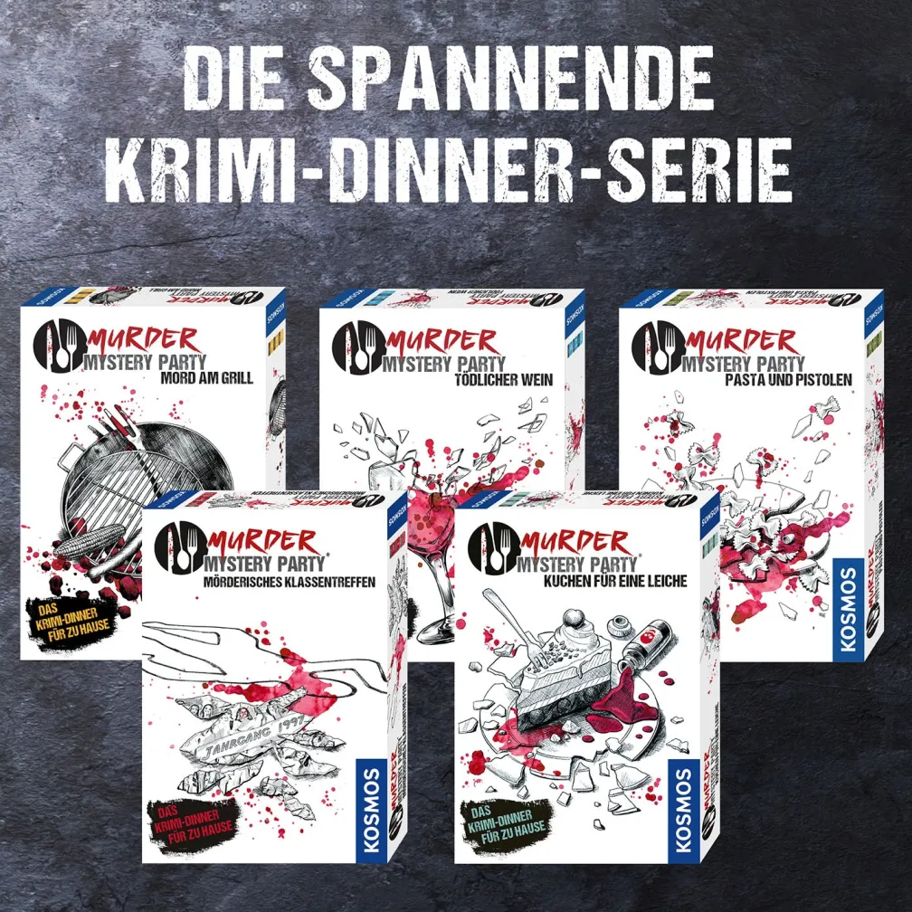 Murder Mystery Party - Pasta & Pistolen