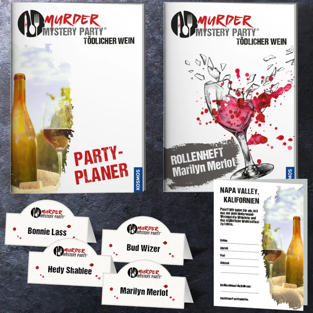 Murder Mystery Party - Tödlicher Wein