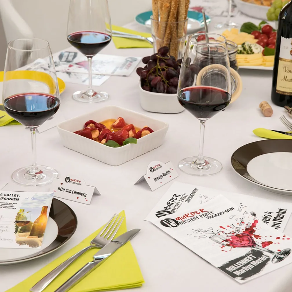 Murder Mystery Party - Tödlicher Wein