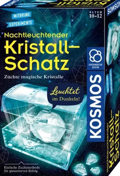 Nachtleuchtender Kristall-Schatz