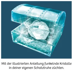 Nachtleuchtender Kristall-Schatz