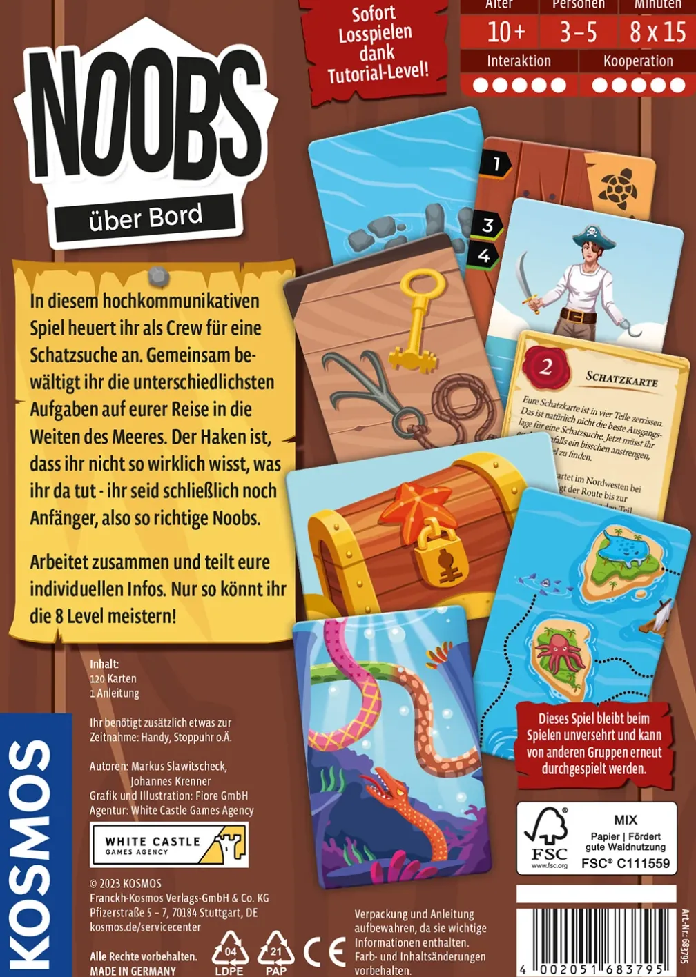 Noobs über Bord