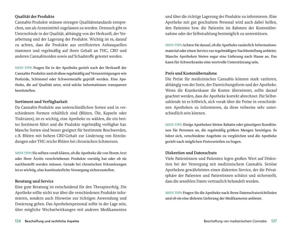 Patientenratgeber: Cannabis