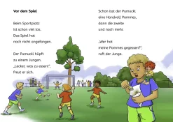 Pumuckl, Bücherhelden 1. Klasse, Pumuckl spielt Fußball