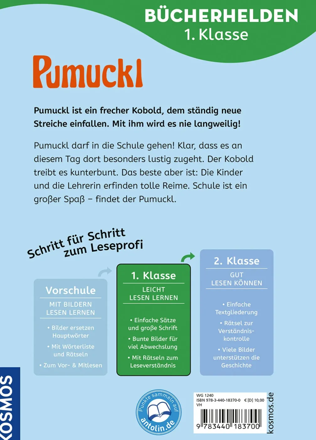 Pumuckl, Bücherhelden 1. Klasse, Pumuckl geht in die Schule
