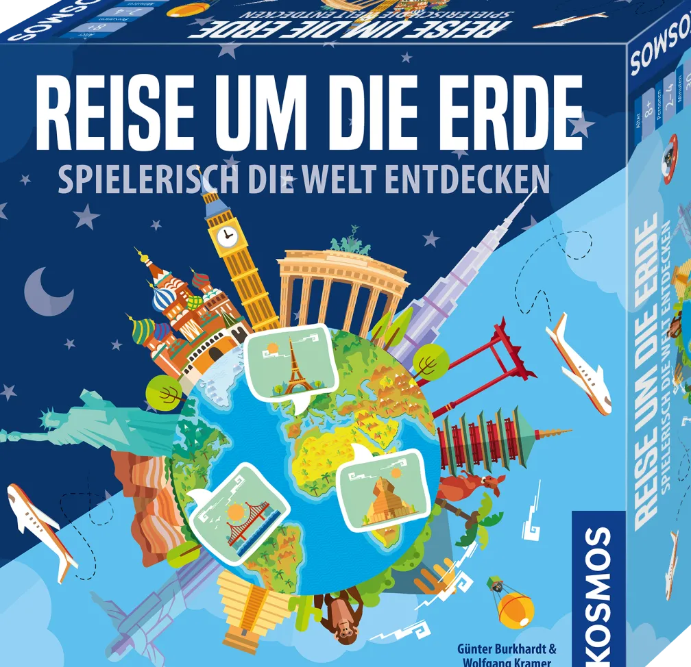 Reise um die Erde