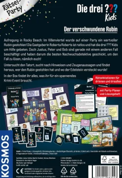 Rätsel-Party: Die drei Fragezeichen Kids - Der verschwundene Rubin