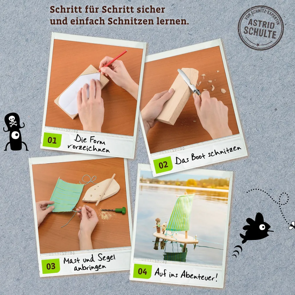 Schnitzen Komplett-Set