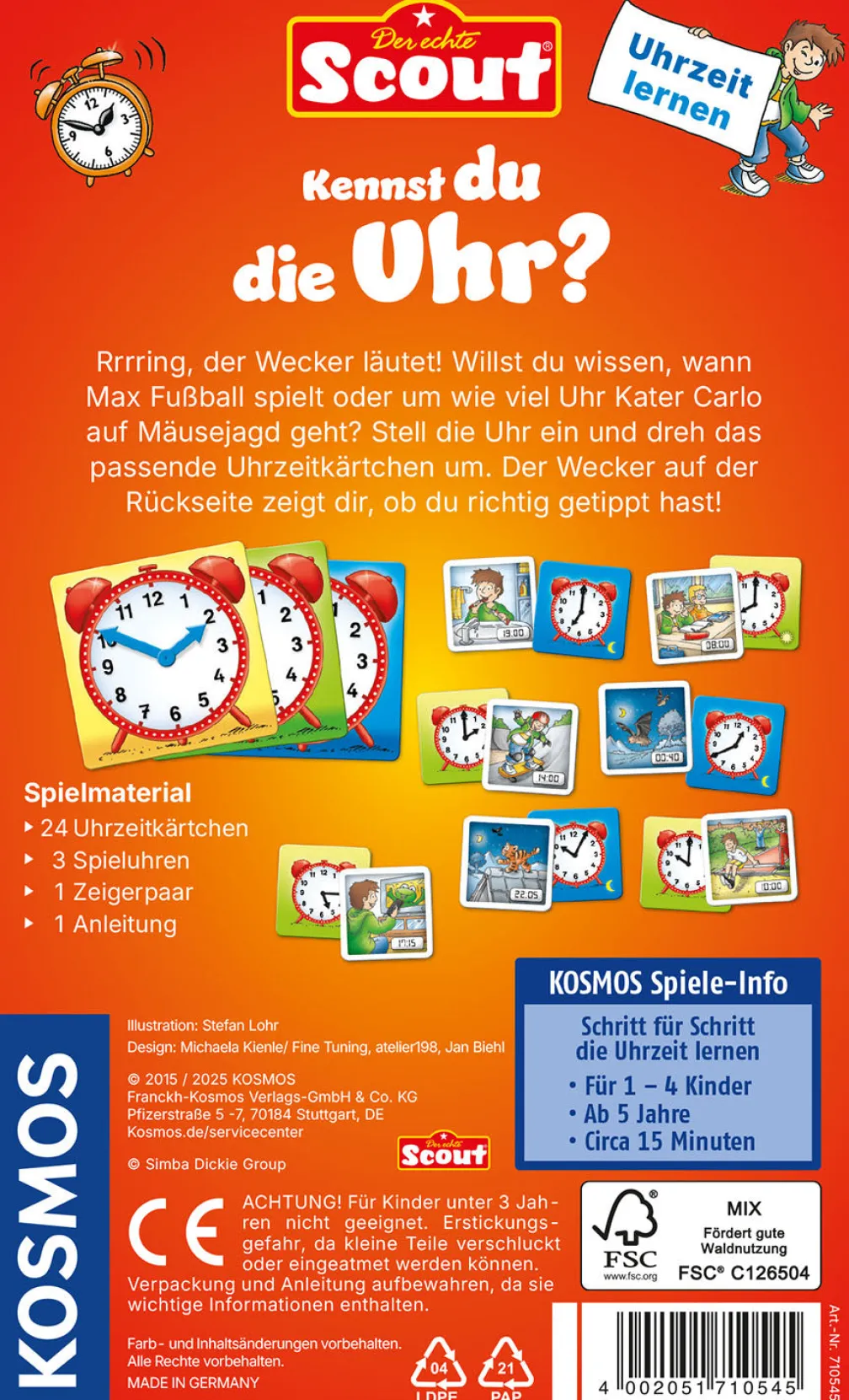 Scout Kennst du die Uhr?