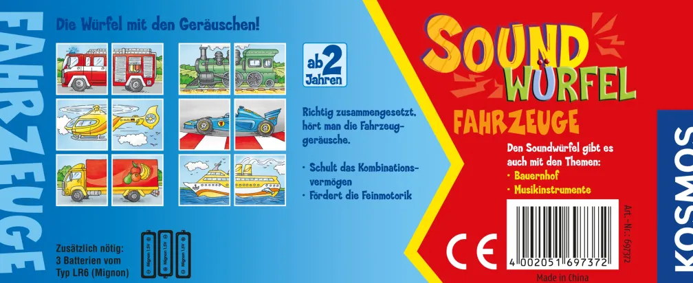 Soundwürfel Fahrzeuge