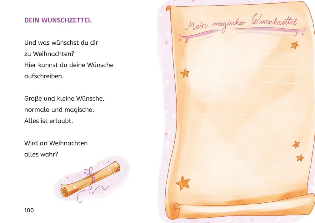 Sternenschweif, Bücherhelden 1. Klasse, Adventskalender, Der magische Wunschzettel