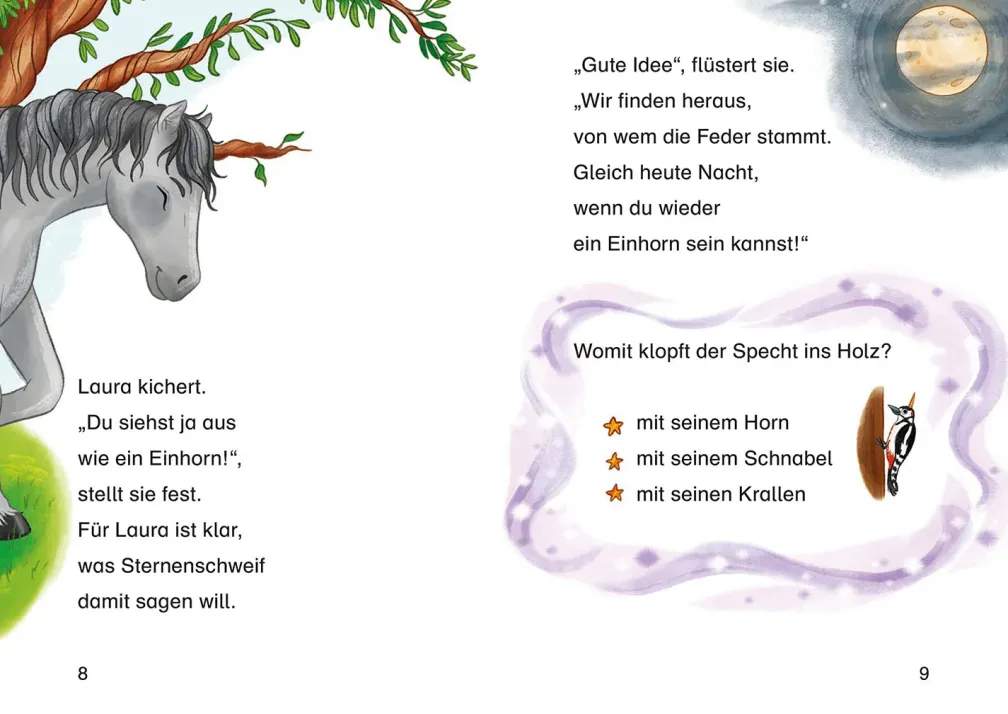 Sternenschweif, Bücherhelden 1. Klasse, Die goldene Feder