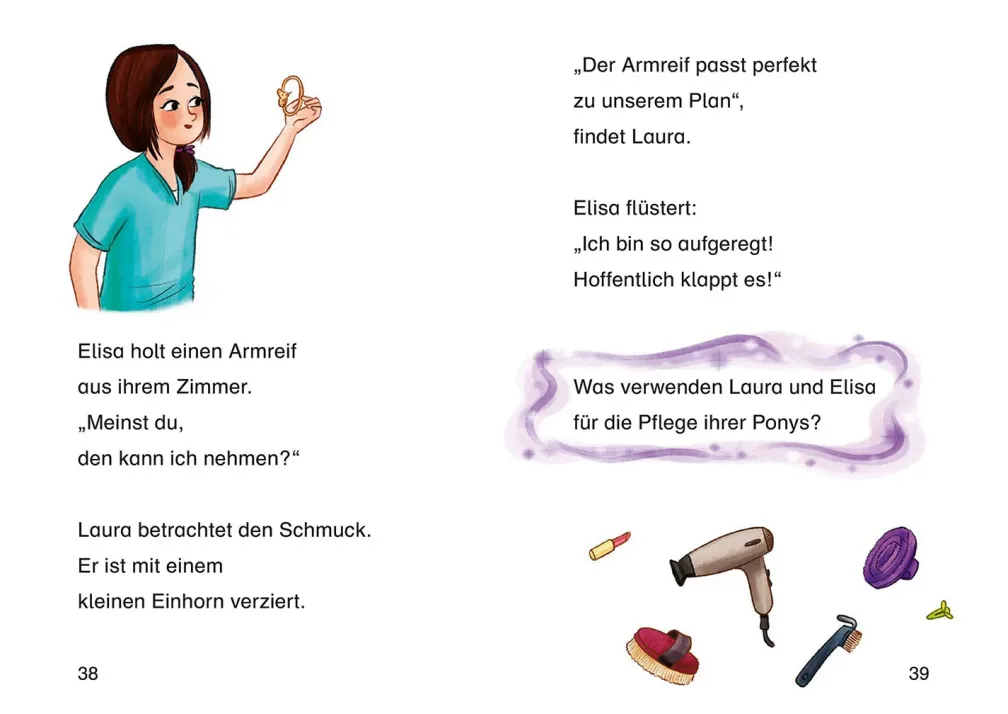 Sternenschweif, Bücherhelden 1. Klasse, Ferien auf dem Reiterhof