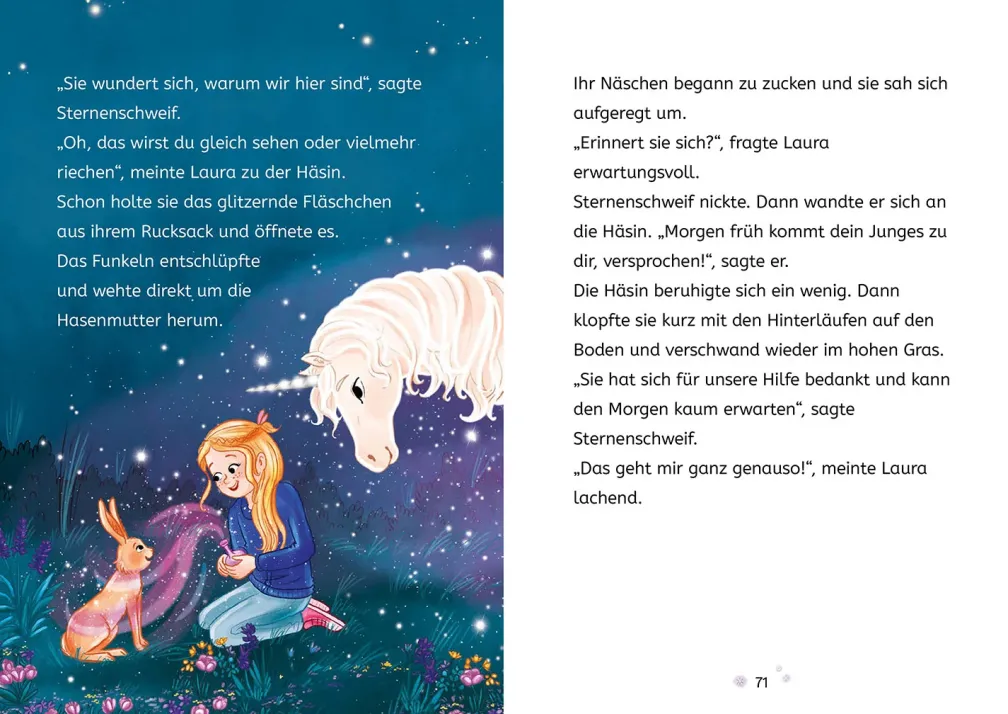 Sternenschweif,6, Hasenbaby in Not