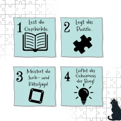 Story Puzzle: Die Schule der magischen Tiere - Endlich ausgegeistert!