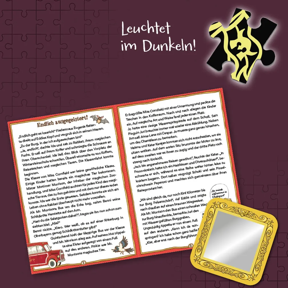 Story Puzzle: Die Schule der magischen Tiere - Endlich ausgegeistert!