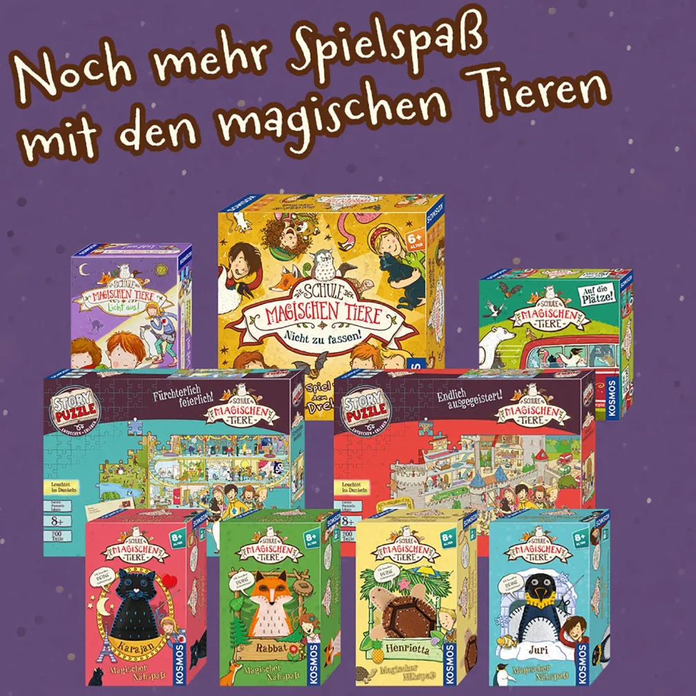 Story Puzzle: Die Schule der magischen Tiere - Endlich ausgegeistert!