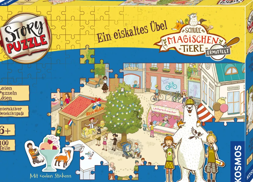 Story-Puzzle: Die Schule der magischen Tiere ermittelt