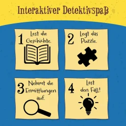 Story-Puzzle: Die Schule der magischen Tiere ermittelt