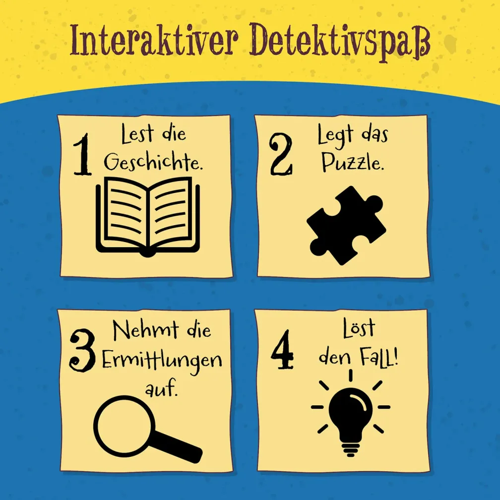 Story-Puzzle: Die Schule der magischen Tiere ermittelt