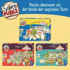 Story-Puzzle: Die Schule der magischen Tiere ermittelt