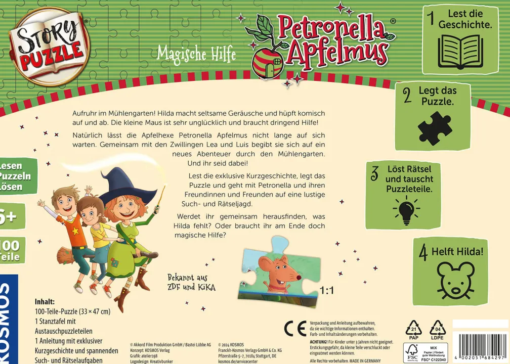 Story-Puzzle: Petronella Apfelmus