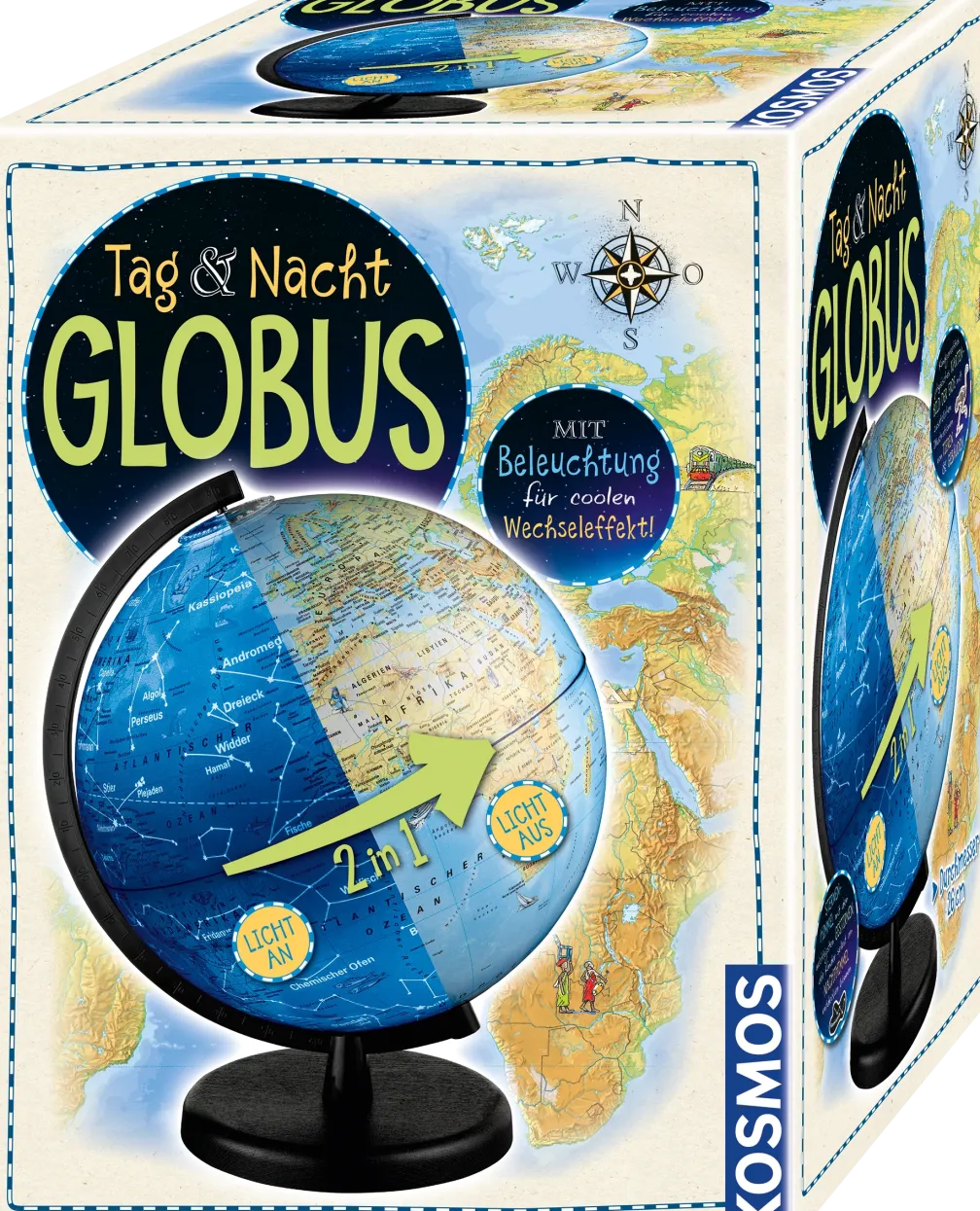 Tag und Nacht Globus