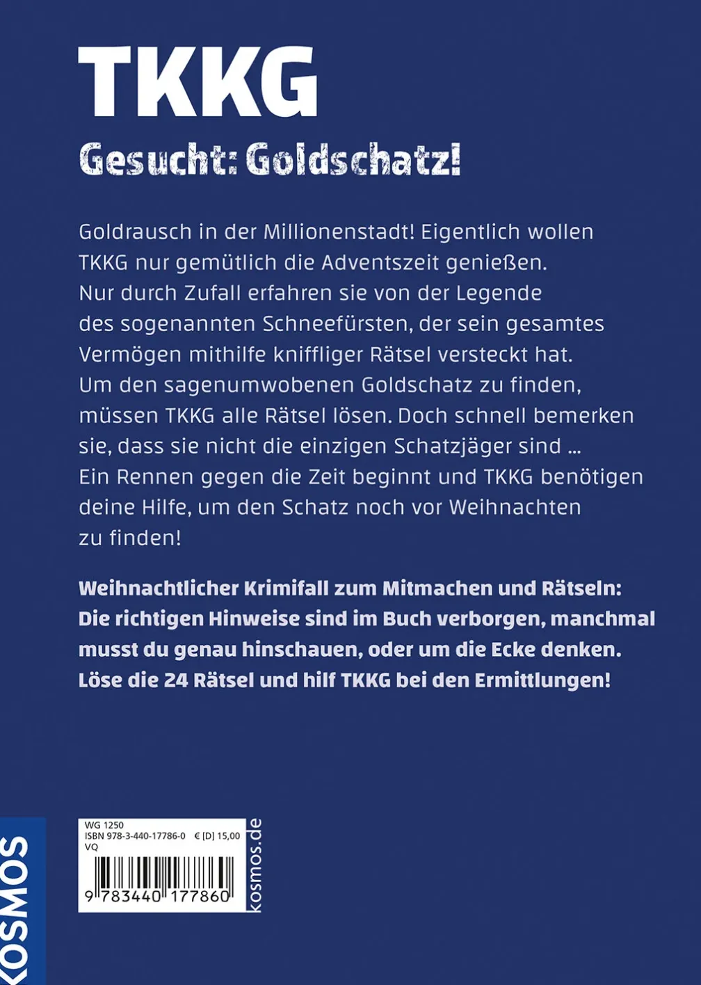 TKKG, Gesucht: Goldschatz!