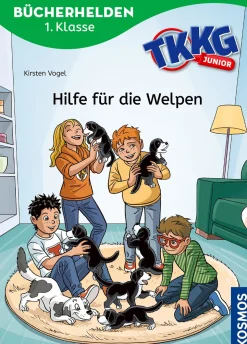 TKKG Junior, Bücherhelden 1. Klasse, Hilfe für die Welpen