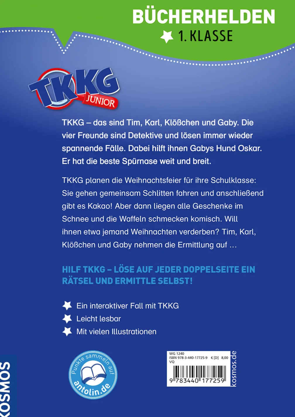 TKKG Junior, Bücherhelden 1. Klasse, Rettet Weihnachten!